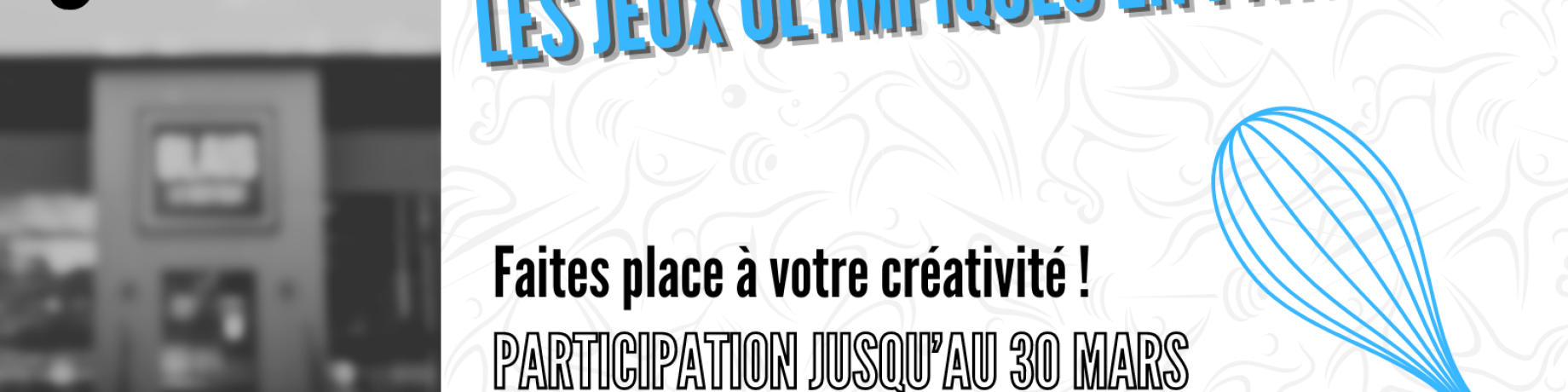 Concours photographie : Les Jeux Olympiques en pâtisserie !
